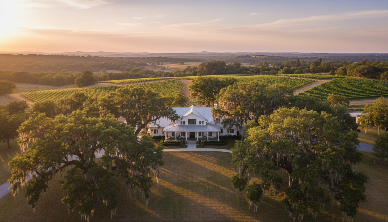 Beneath the Oaks estate overview